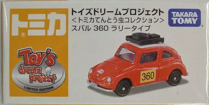 Toys Dream Project Коллекция божьей коровки Tomica Subaru 360 Rally Type