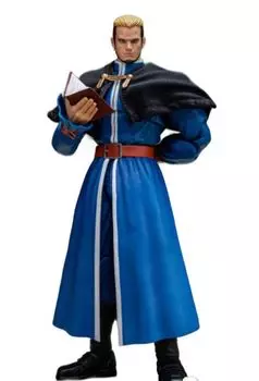 Toys KOF THE KING OF FIGHTERS 98 boss GOENITZ Movable Action Figure Body Head Costume Accessories Full Set SKKF11 [AC]Storm 1/12