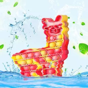 Toys, PackTie-Dye Push Alp-aca Bubble Расслабляющая игрушка для снятия стресса