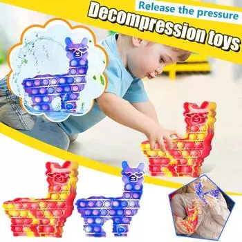 Toys, PackTie-Dye Push Alp-aca Bubble Расслабляющая игрушка для снятия стресса