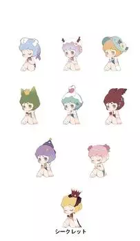 TOYSCOMIC MANA Wild Fairy Tale Series ПВХ фигурка для торговли коробка из 8 шт.