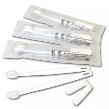 toysfan Toysfan Relax Коммерческое использование Одноразовый набор зубных щеток с 3 г зубной пасты в порошке 350 штук Горячая Общественный индивидуально 350 штук Haburasi