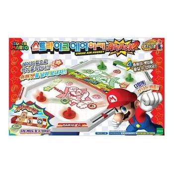 Toytron Happy Mario Strike Air Hockey Attack Game, popular Korean game