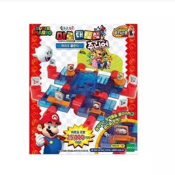 Toytron Happy Together Mario Maze Adventure Junior Mario Challenge Action Board Game, popular Korean game