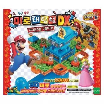 Toytron Happy Together Mario Maze Exploration DX Action Board Game, популярная корейская игра