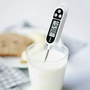 TP300 Digital Food Thermometer Stainless Steel Long Probe Food Probe Cooking Probe Food Thermometer