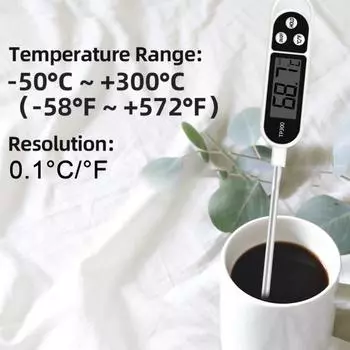 TP300 термометр, ручка, структура, стабильные измерения, пищевой портативный цифровой пищевой термометр для дома