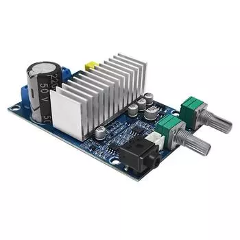 TPA3116 Плата усилителя сабвуфера TPA3116D2 Усилители мощности звука для домашнего кинотеатра Мини-усилитель 100 Вт Выход басов DC12-24V TPA3116 Chip