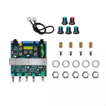 TPA3116D2 Плата цифрового усилителя, плата сабвуфера, бас, 3 канала звука