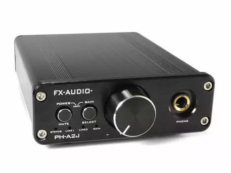 TPA6120 усилитель для наушников с обратной связью по току FX-AUDIO- PH-A2J Hi-Fi (черный)