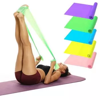 TPE эластичная лента для йоги, эспандеры для упражнений, эластичная петля для пилатеса, резиновая лента для фитнеса, тренировок, тянущая веревка для тренажерного зала 1.5mx150mmx0.35mm