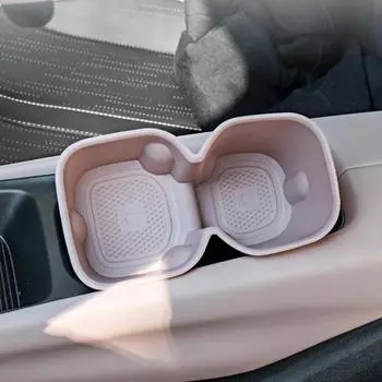 TPE Water Cup Holder Accessories Water Proof Console Cup Holder Insert Double Hole Holder for BYD SEAGULL 2025