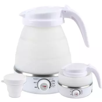 Tplook складной Overseas электрический двойной нагревательный чайник для сна в машине, чайник, электрический, кемпинг, совместимый, чайник, на открытом воздухе, складной, удержание,