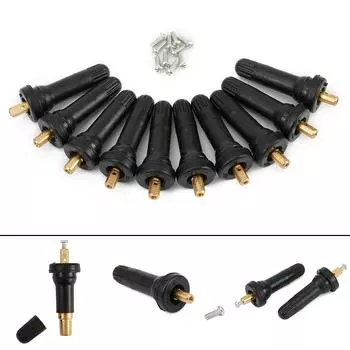 TPMS Датчик Клапан Контроля Давления в Шинах Стержень 10 Шт.