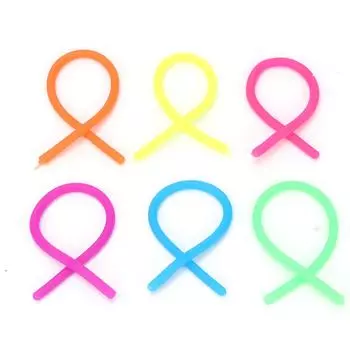 TPR Детская эластичная струна для снятия стресса и беспокойства у детей, сенсорная игрушка с натяжением и вытягиванием