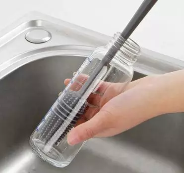 TPR Длинная ручка для чистки чашки Щетка Полезные вещи для кухни Бытовая химия для чистки дома Инструменты Принадлежности Аксессуары