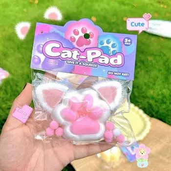 TPR Сжимающая кошачья лапка Pearl кошачья лапка щипковая игрушка Быстрое восстановление кошачья лапка Медленный отскок Игрушка для детей style 6
