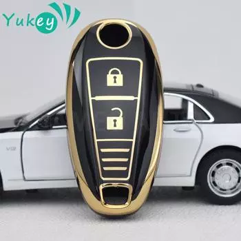ТПУ автомобильный чехол для смарт-ключа, защитная сумка для Suzuki Baleno Ertiga Ciaz Ignis Kizashi Swift SX4 S-cross Vitars, аксессуары чёрный