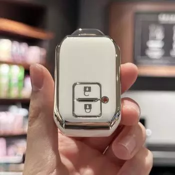 ТПУ автомобильный чехол с дистанционным ключом для Suzuki Ertiga Swift Wagon R Keyless Fob аксессуары чёрный