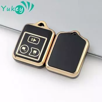 TPU бесключевой доступ пульт дистанционного управления чехол для ключа оболочка 3 кнопки для Ford Focus Complete Escape Mustang Explorer Lincoln белый