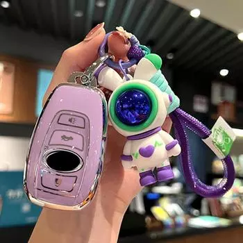 TPU Car Smart Key Case Cover Shell For Subaru BRZ Forester Legacy Outback WRX STI Impreza XV Crosstrek Protector Fob Accessories