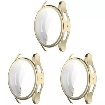 TPU полный защитный чехол для экрана Samsung Galaxy Watch 7(Золото 44мм)