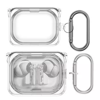 TPU Прозрачный защитный чехол для наушников, чехол для зарядного устройства с брелками, защитный чехол для наушников, чехол для ничего (К)