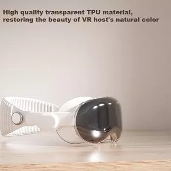 TPU Soft Slim Screen Protective Cover Anti-scratch Transparent Protective Case Dustproof Protective Sleeve for Apple Vision Pro прозрачный