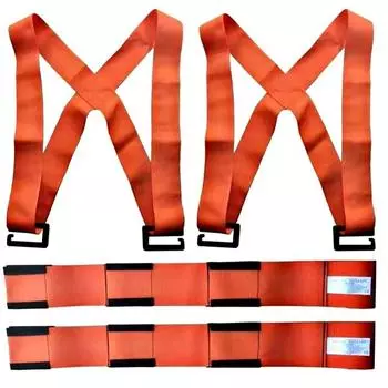 Тяжелая мебель Перемещение Ремни для переноски Инструмент для транспортировки мебели Перемещение Устройства Hand Straps