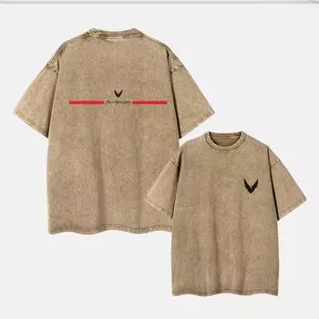 Тяжелая мужская выстиранная винтажная футболка оверсайз уличный хип-хоп панк футболка женская харадзюку хлопок короткий рукав топ с кислотной стиркой S