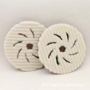 Тяжелая шерстяная полировальная накладка для резки, полировки и шлифовки 5 /6