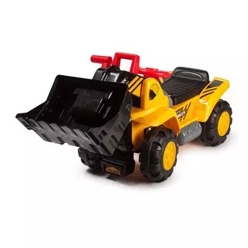тяжелая техника Игрушка-бульдозер для езды на колесном погрузчике [Игрушки для езды] Педали/пинки ног/езда