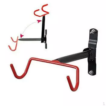 Тяжелая вешалка Крючки с резиновым покрытием Крепежные винты для гаражной стойки
