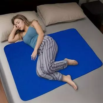 Тяжелые впитывающие прокладки для кровати, водонепроницаемые, моющиеся, прокладки для защиты от недержания, водонепроницаемые простыни и матрасы для страдающих недержанием, для взрослых, домашних животных 40*45cm/15.7*17.7inch