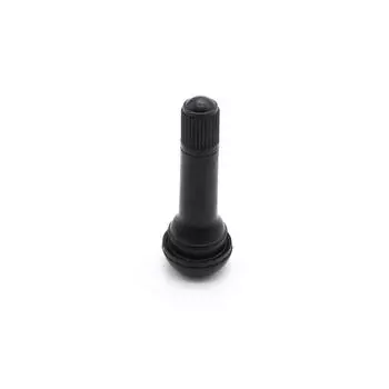 TR414 Шток клапана с резиновой застежкой в шине (100pcs / мешок) для автомобиля авто чёрный