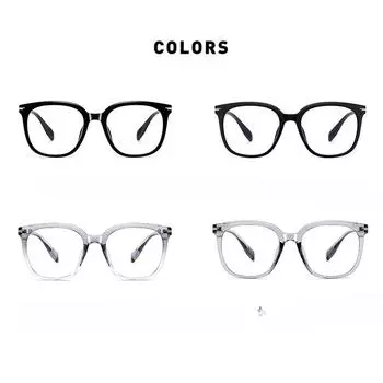 TR90 плоская оправа для очков, женские трендовые простые очки для близорукости, корейская версия оправы для очков в большой коробке