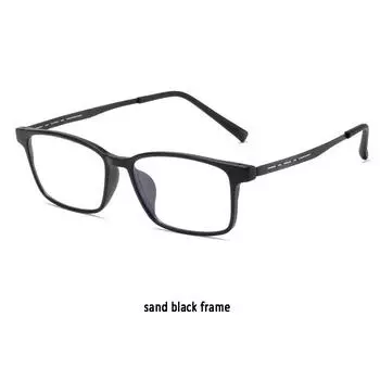 TR90 Ретро металлические солнцезащитные очки мужские квадратные умные обесцвеченные очки с защитой от синего света женские очки для вождения на открытом воздухе с затемнением