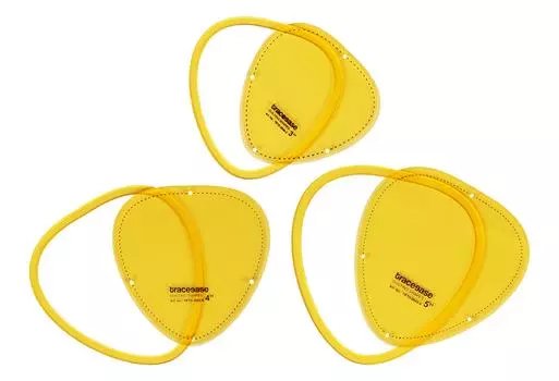 Traceease Quilting Template Stencils Set Of 3, 3 /4 /5 inches DIY Sewing Quilt patchwork templates for Quilting-VD 3-5 Inches жёлтый