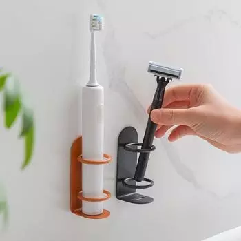 Traceless Toothbrush Holder Bath Wall-Mounted Electric Toothbrush Holders Toothbrush Stand Hanger Rack Bathroom Accessories