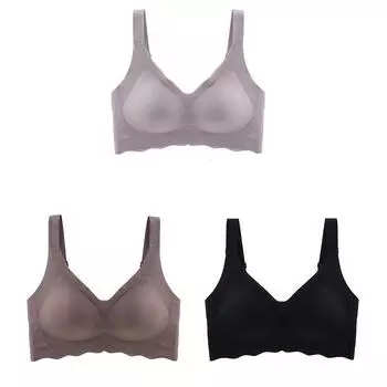 Traceless underwear women s summer thin one-piece comfortable large-size maternity bra cover 75B