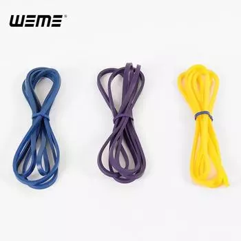 Track and Field Outbreak Resistance Band Pull-up Booster Stripe Yoga Tension Strap Two-Color Easy Storage Fitness Resistance Band 15 pounds resistance one (color random delivery)