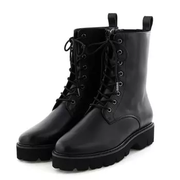 track sole Black 245 HIMIKO/Himiko/Lace-up boots/631407 чёрный