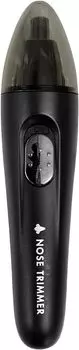 Trade One Nose Hair Cutter Electric Battery Operated Etiquette Cutter with Light Compact Portable Head Part Washable Safe No Pain Black 70195 чёрный