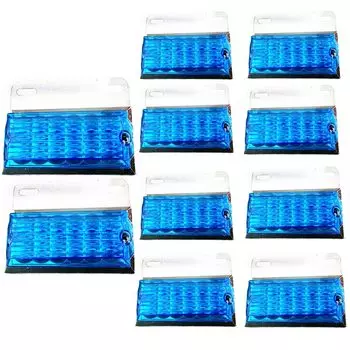 [TradeWind] Квадратный боковой габаритный фонарь для грузовика 24 В, Декоративный габаритный фонарь для прицепа-самосвала, Маркер шины, Запчасти для прицепа 10