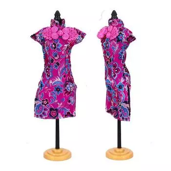 Традиционная кукольная одежда Вечернее платье Кукольная юбка Модная кукла Ципао Подарок для девочки Style 4