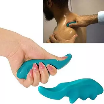 Традиционное устройство для массажа большого пальца, модное моющееся легкое физиотерапевтическое устройство для массажа большого пальца, мини-заставка зелёный