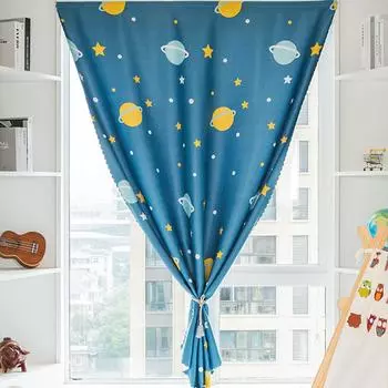 Традиционные затемняющие шторы для спальни - светофильтрующие и элегантные тканевые шторы для гостиной, затемняющие шторы 0.7x1.3m