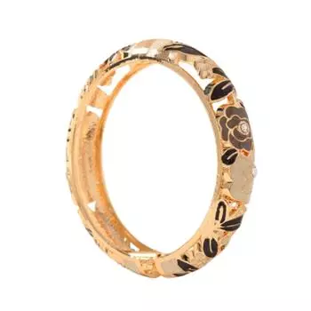 Традиционный ажурный цветочный браслет с эмалью для женщин, винтажный браслет-перегородчатая эмаль для девочек Style 9