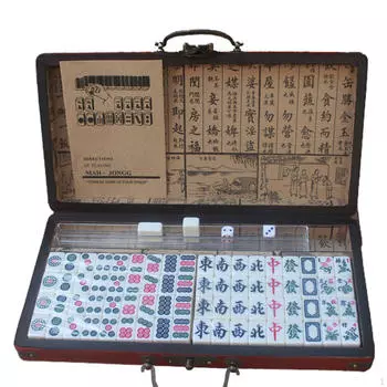 Традиционный китайский маджонг, семейный маджонг, игра для отдыха