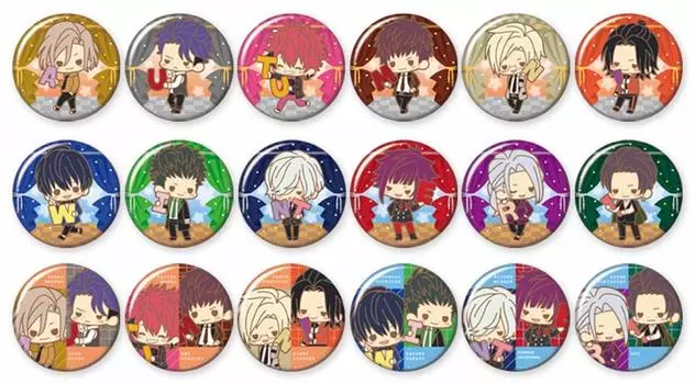 Trading badge collection SAKURAI 1BOX 20 18 types in total A3! ver. ~Blooming trajectory~ vol.2 = pieces,